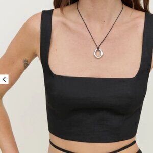 Reformation Pepper Linen Two Piece